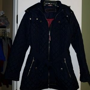 Tommy Hilfiger Jacket: light-weight, dark blue